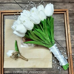 دسته گل لاله عروس