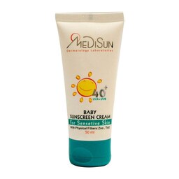 کرم ضد آفتاب کودک مدیسان SPF40 مناسب پوست حساس 50 میلی لیتر