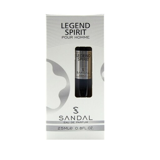  عطر جیبی مردانه صندل مدل Legend Spirit حجم 25 میل 