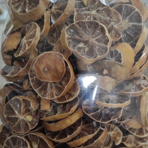 لیمو عمانی اسلایس شده ،قابل استفاده در انواع دمنوش ها و غذا 