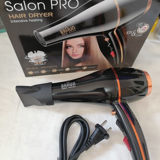 سشوار براون مدل Braun salon pro br 8818
موجود در فروشگاه قشمی شاپ instagram Qeshmishop
