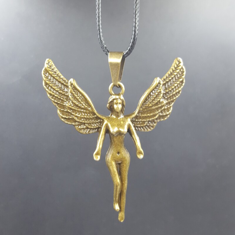 گردنبند رومانتویی (برنزی) فرشته نگهبان کد 476