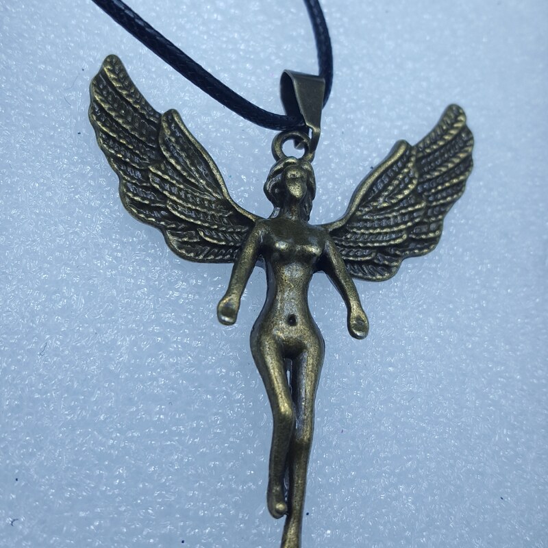 گردنبند رومانتویی (برنزی) فرشته نگهبان کد 476