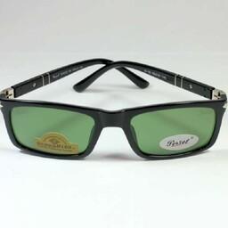 عینک آفتابی پرسول ایتالیایی مدل 83 رنگ عدسی سبز