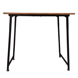 میز پایه بلند تاشو و کم جا مدل L6090-1 یک تکه مناسب پذیرایی کار مطالعه و لپ تاپ