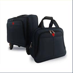 چمدان خلبانی جنس خارجی هندزفری و USBخور به همراه کیف