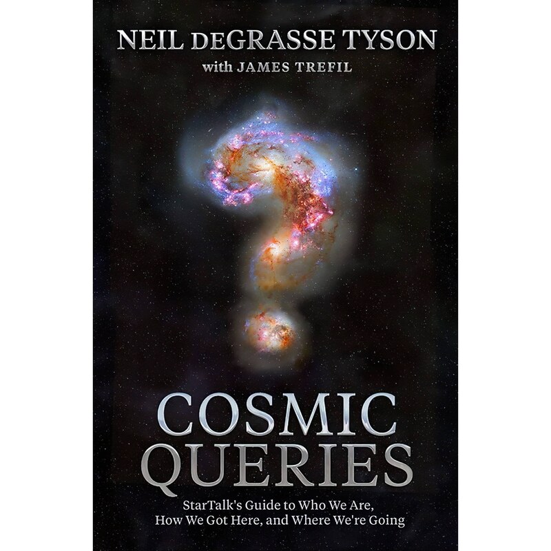کتاب زبان اصلی Cosmic Queries StarTalks Guide to Who We Are How We Got Here and 