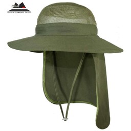 کلاه کوهنوردی(سبز زیتونی)تابستانی 