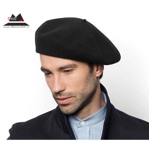 کلاه برت(بِره) beret مشکی 