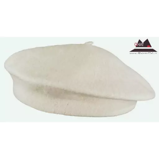 کلاه بِرت(بره) beret کرم استخوانی 