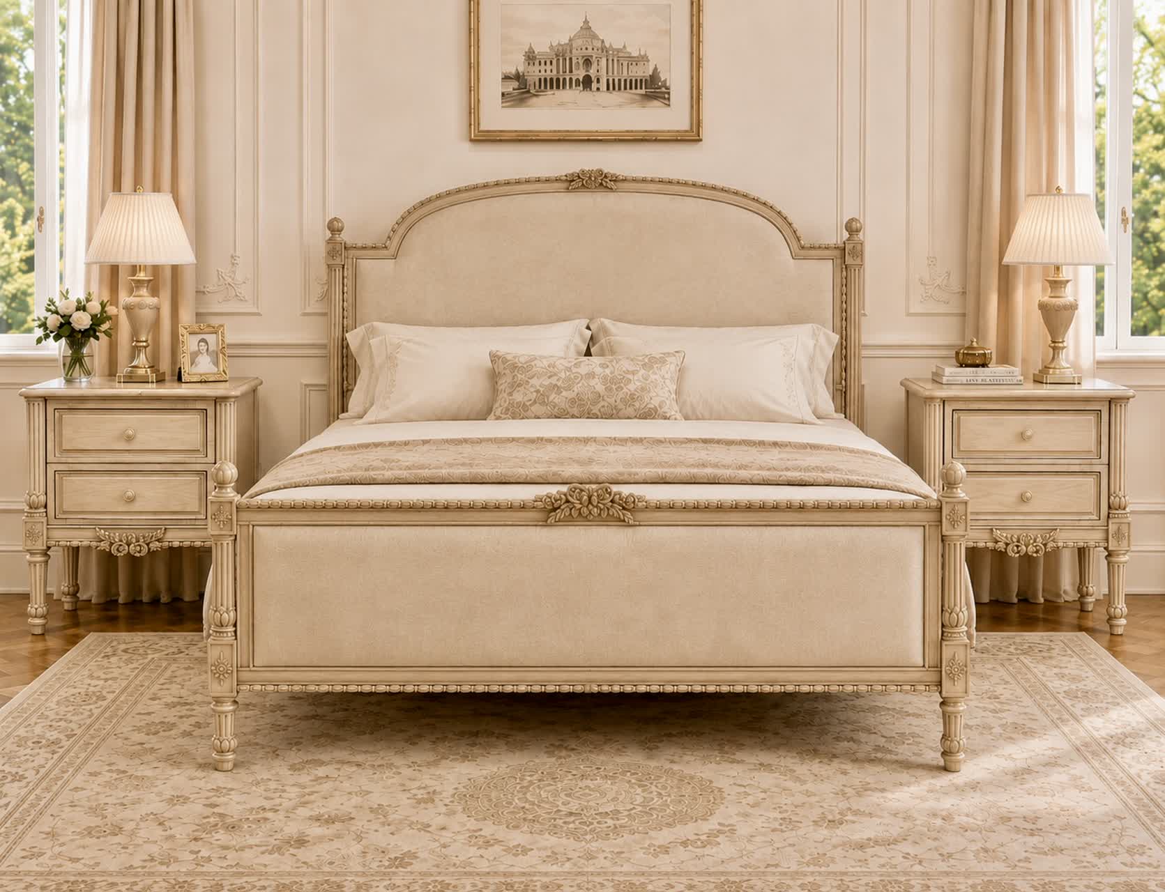 Sofia model double bed