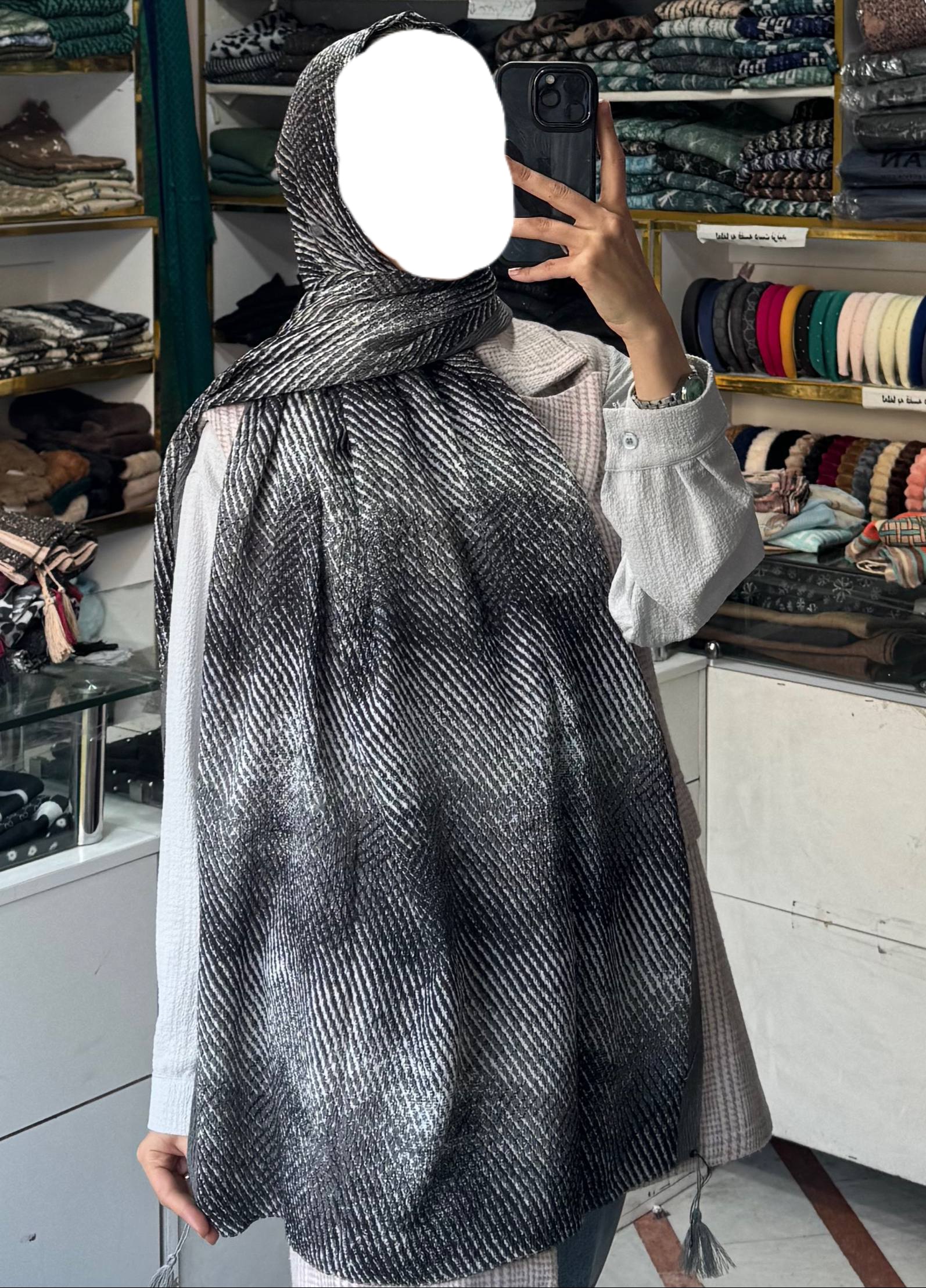 Imported 2-meter long shawl