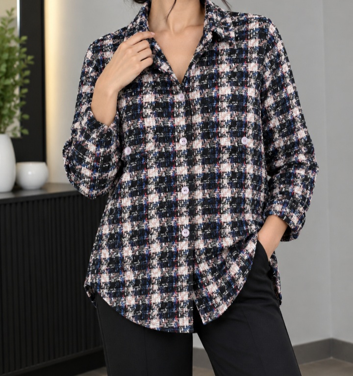 Woolen Plaid Shacket
