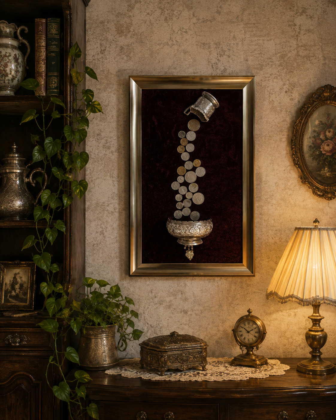 Handmade antique sign