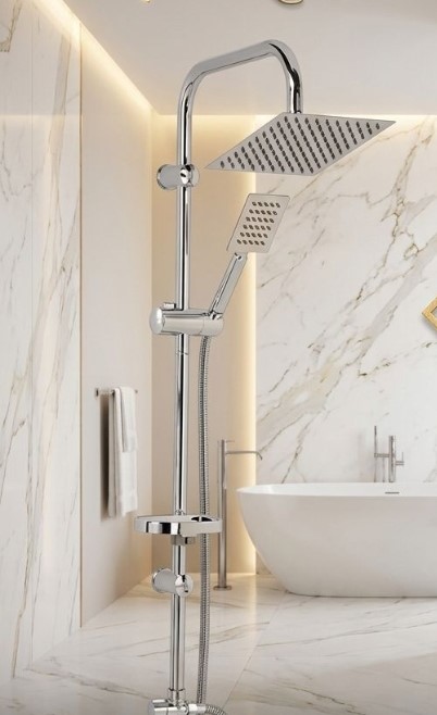 Dual-head shower set