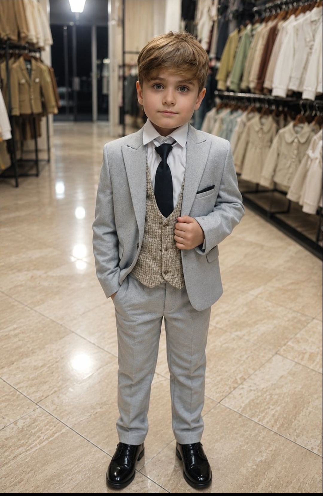 Boys' suits for children and teenagers