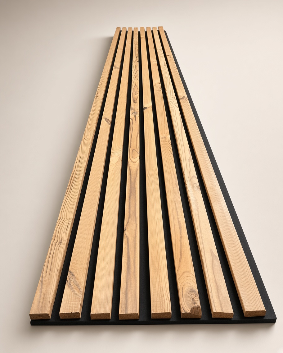 Natural Thermowood Wall Panel