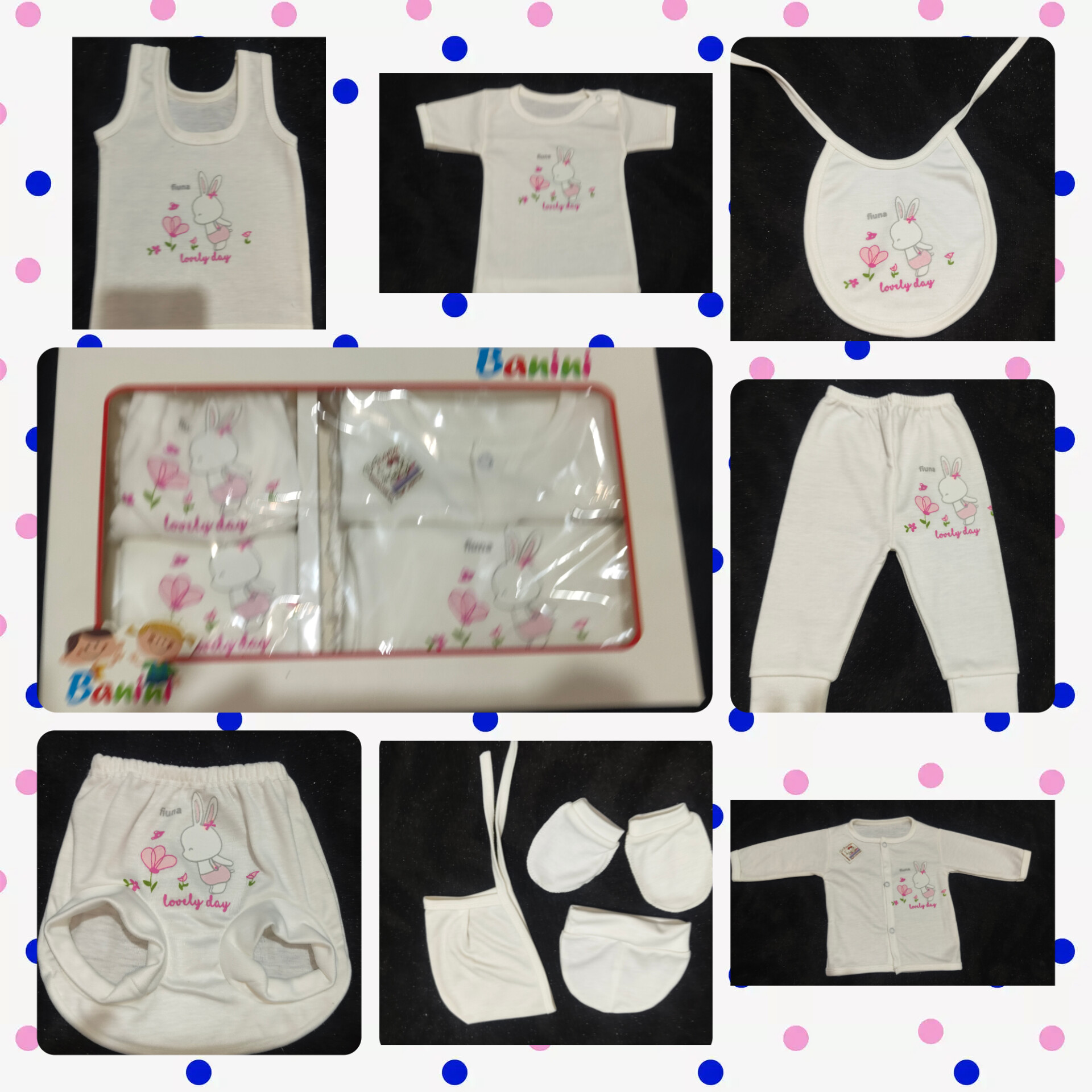 10-piece baby layette gift set
