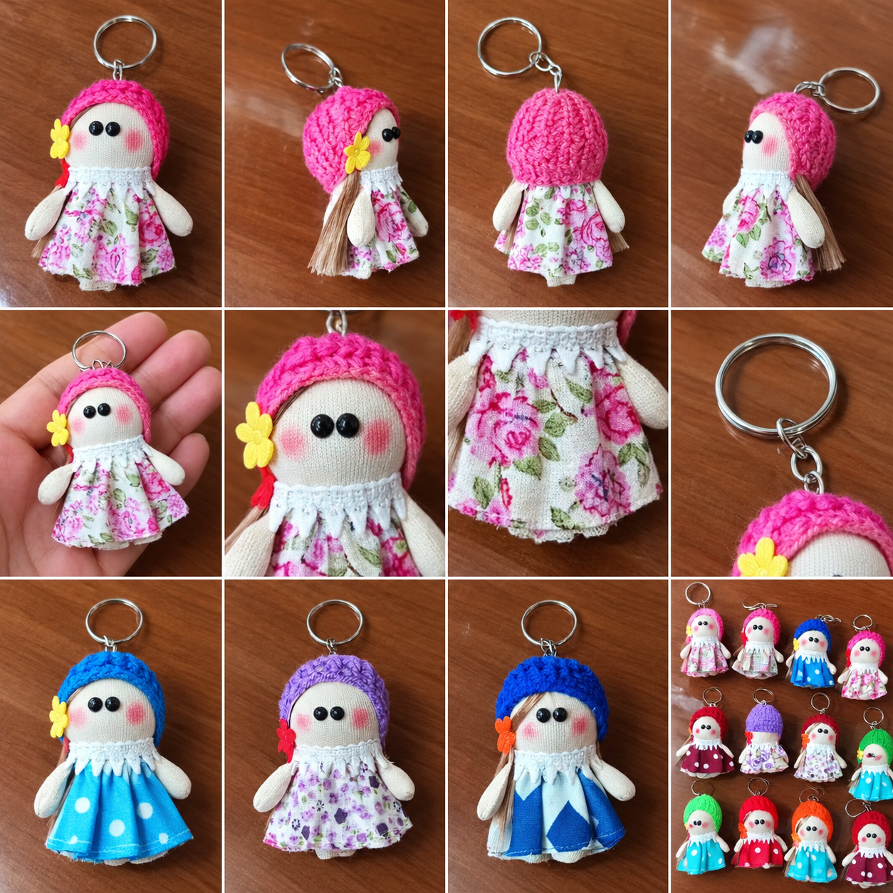 Fantasy Russian Doll Keychain