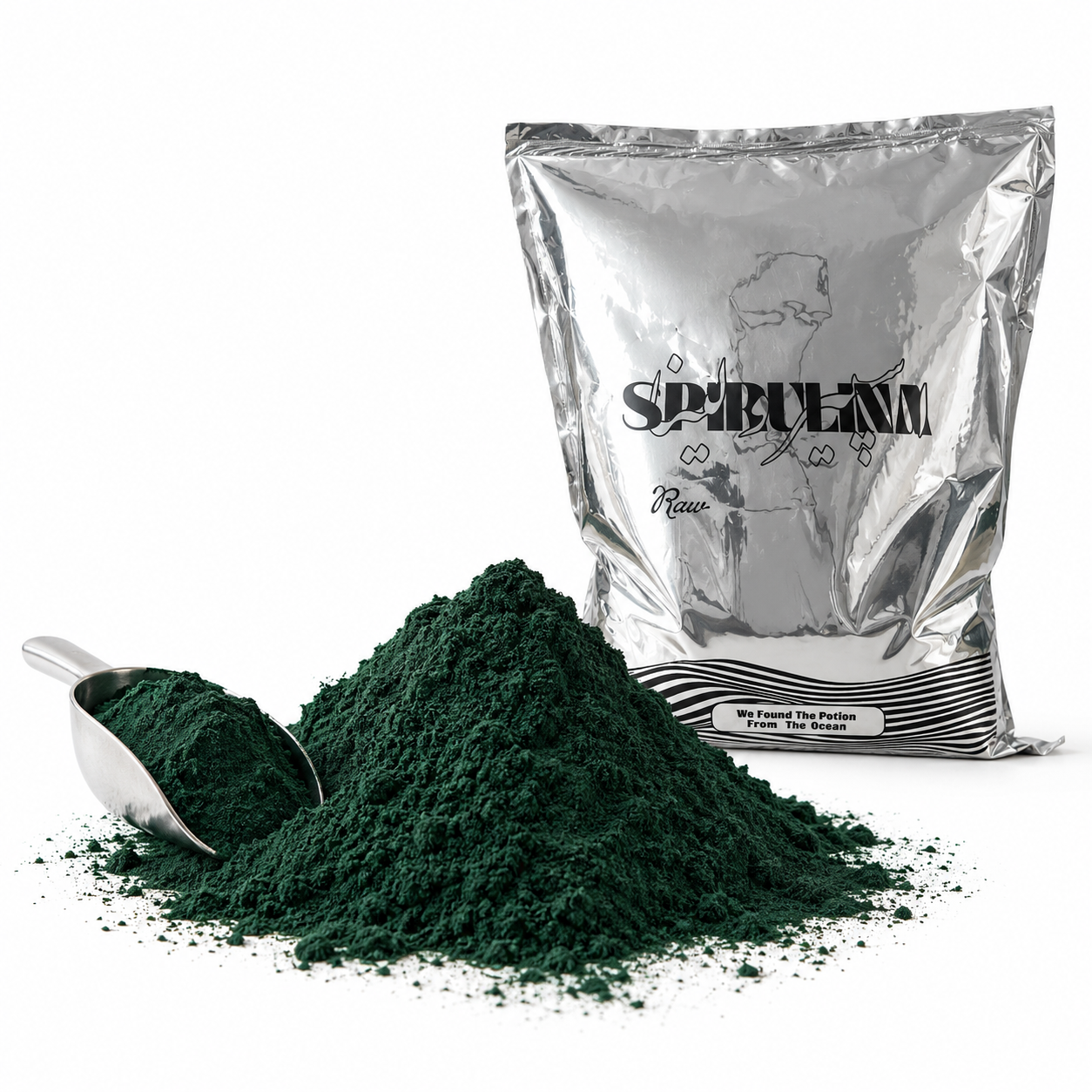 Pure Spirulina Powder (Food Grade)