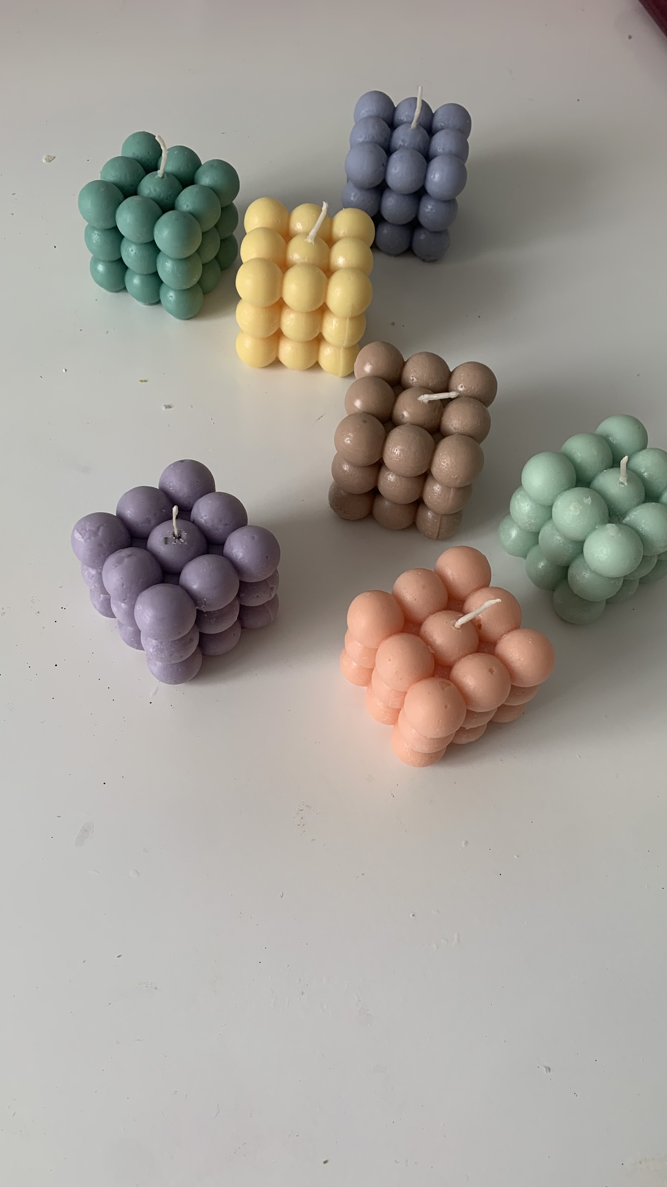 Large Rubik's scented candles