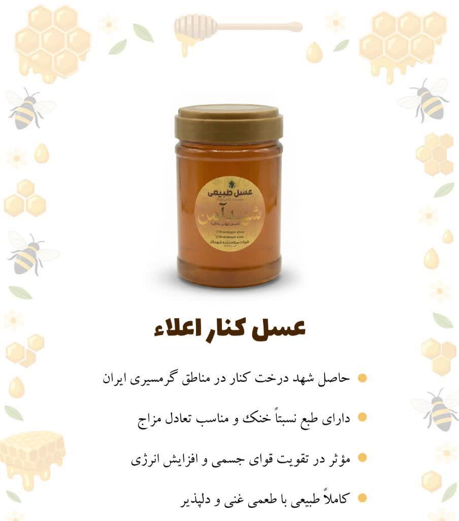 انواع عسل مرغوب طبیعی