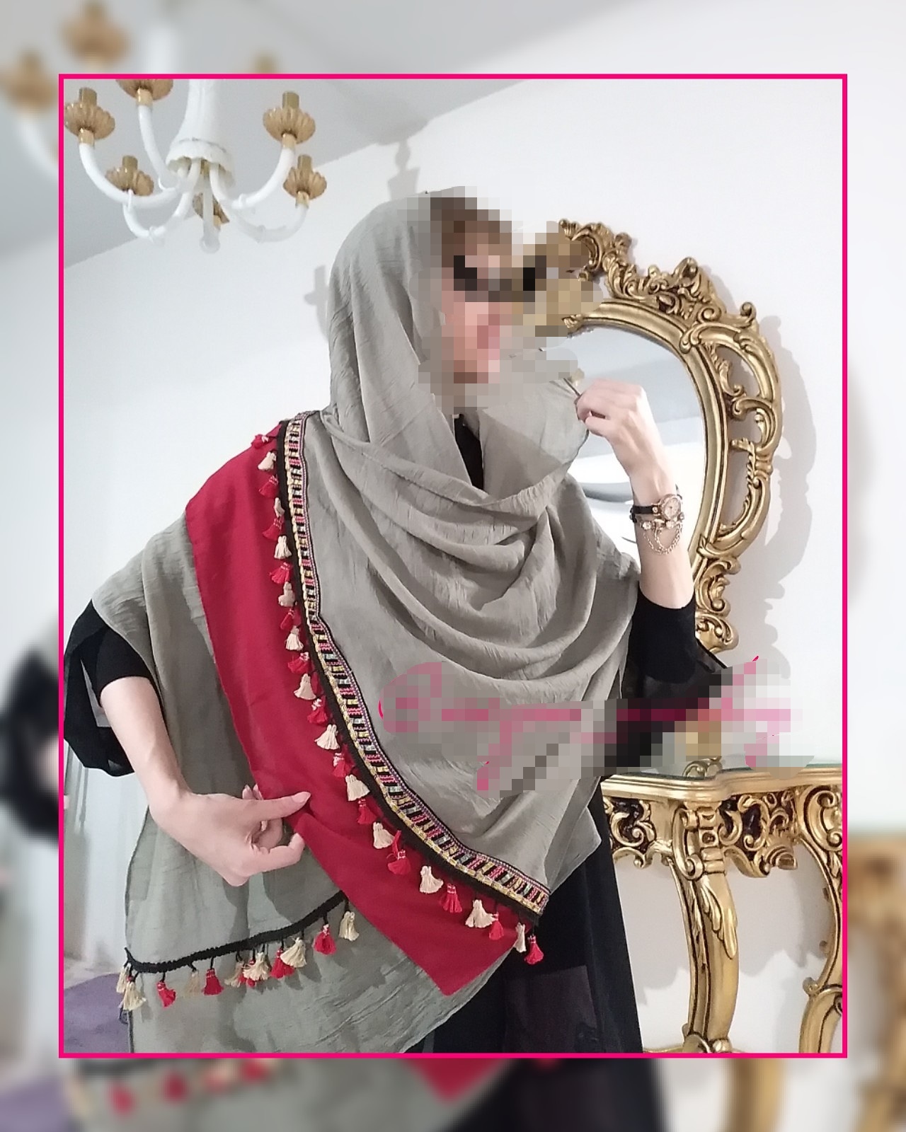 شال مزونی با طراحی اختصاصی