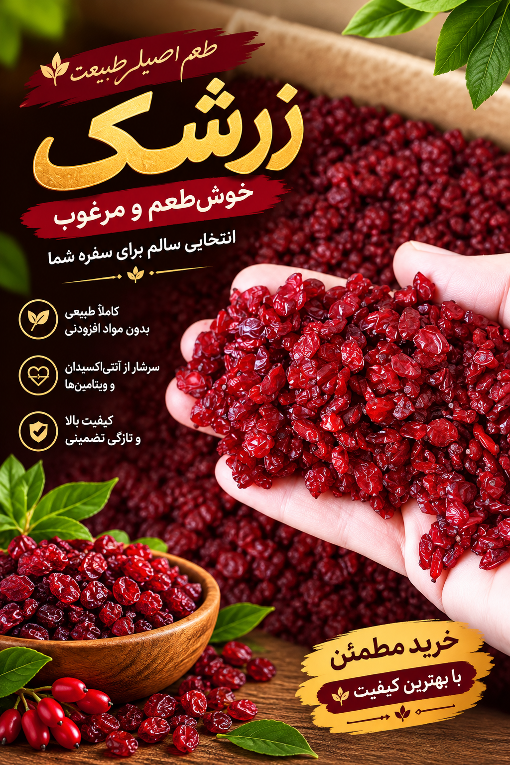 زرشک پفکی اعلا