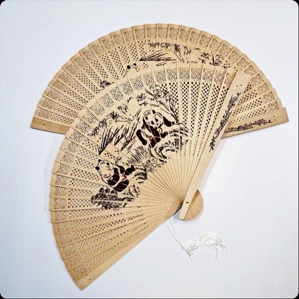 Wholesale Wooden Hand Fan | Pack of 12 | Suitable for Hospitality, Events, and Retail