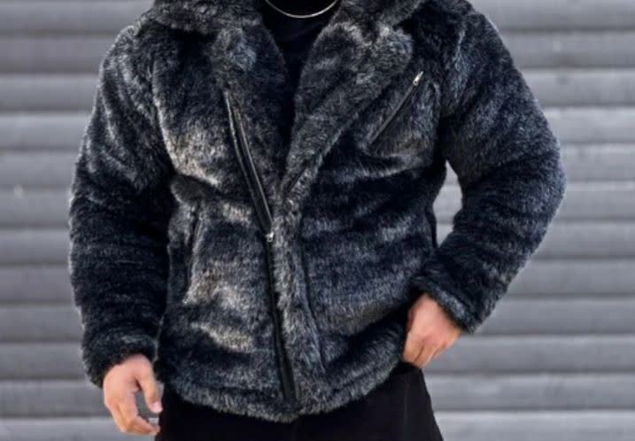 Wolf skin jacket