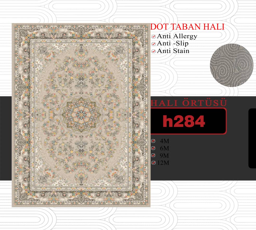 فرشینه 6 متری ترمز دار 200*300 سانت کد h 284 (ضد لک)