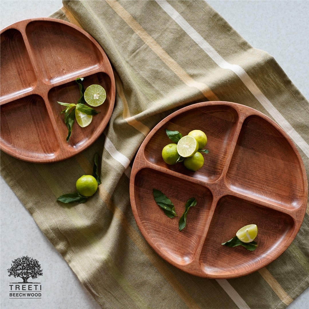 اردوخوری چهار خانه چوبی برند تریتی