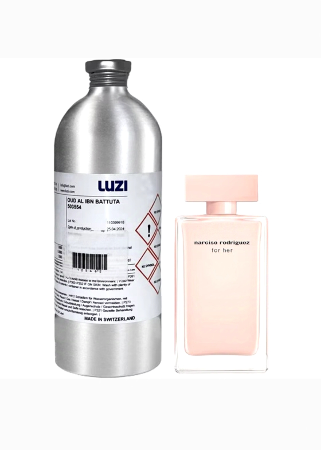 عطر نارسیسو پودری برند لوزی، 100 میلیلیتر، ماندگاری بالا