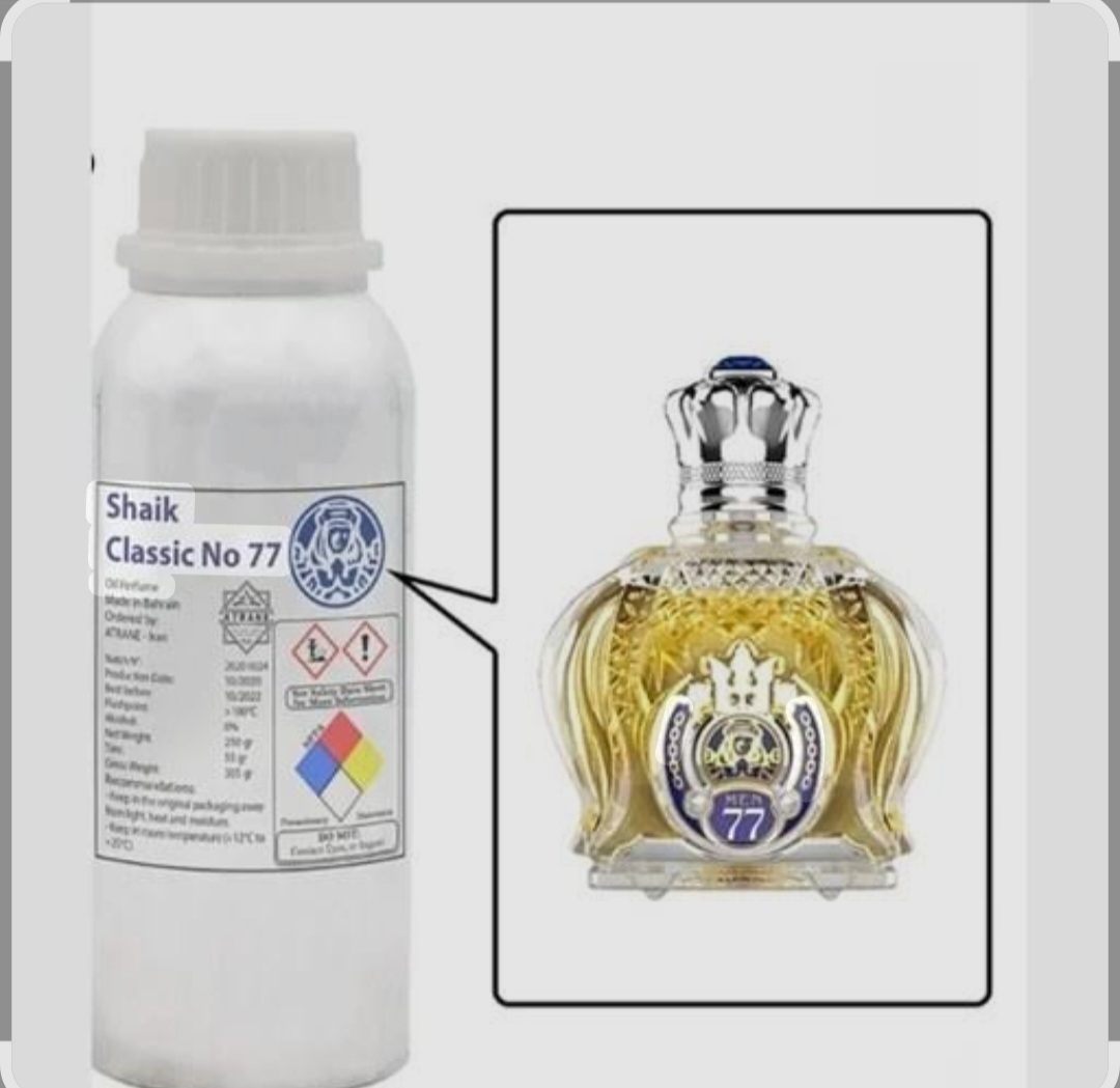 عطر مردانه شیخ 77 با رایحه گرم و شرقی، 100 میلیلیتر