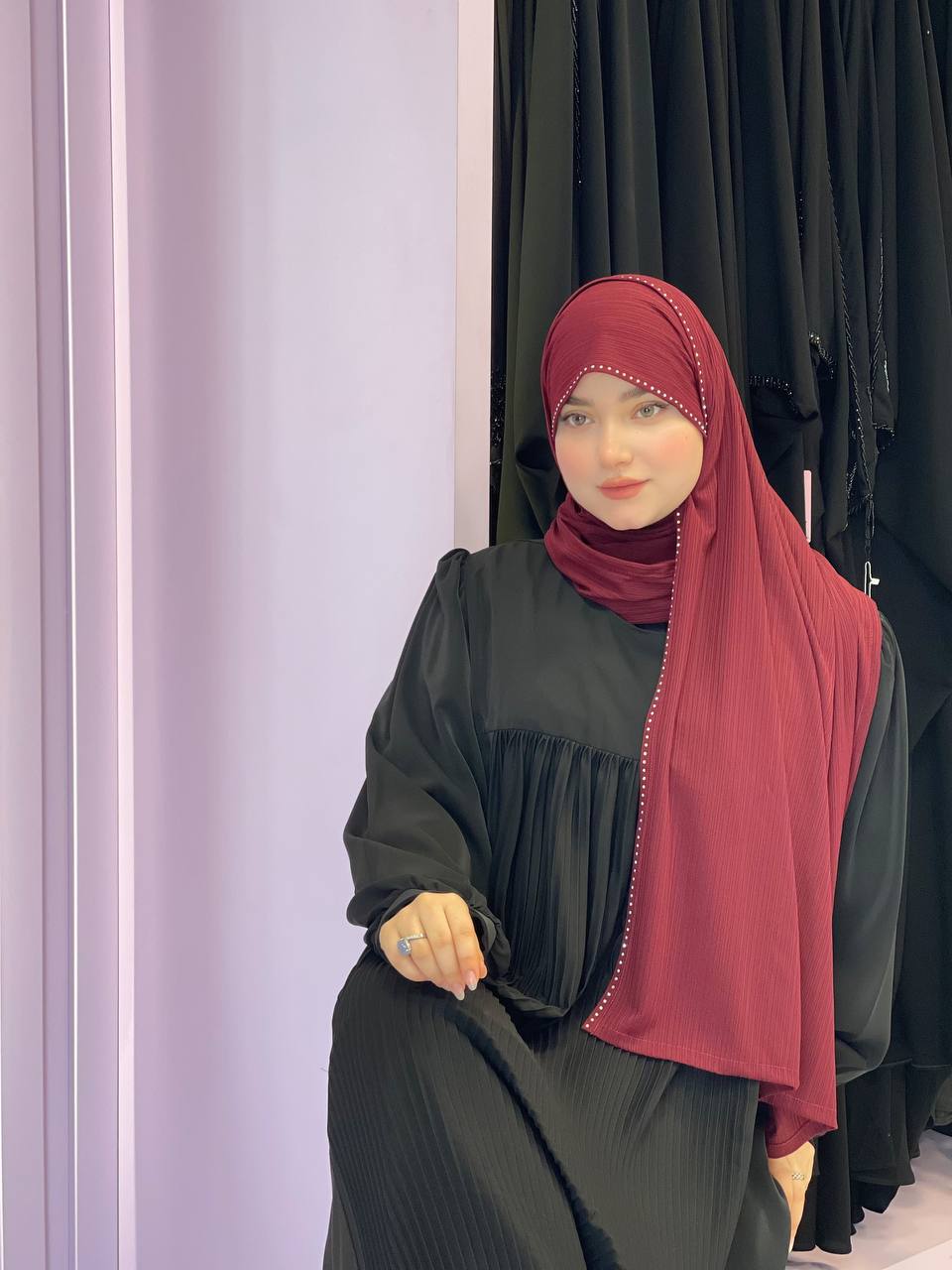 شالکریشه نگین دار کشی با کیفیت عالی و طراحی بینظیر