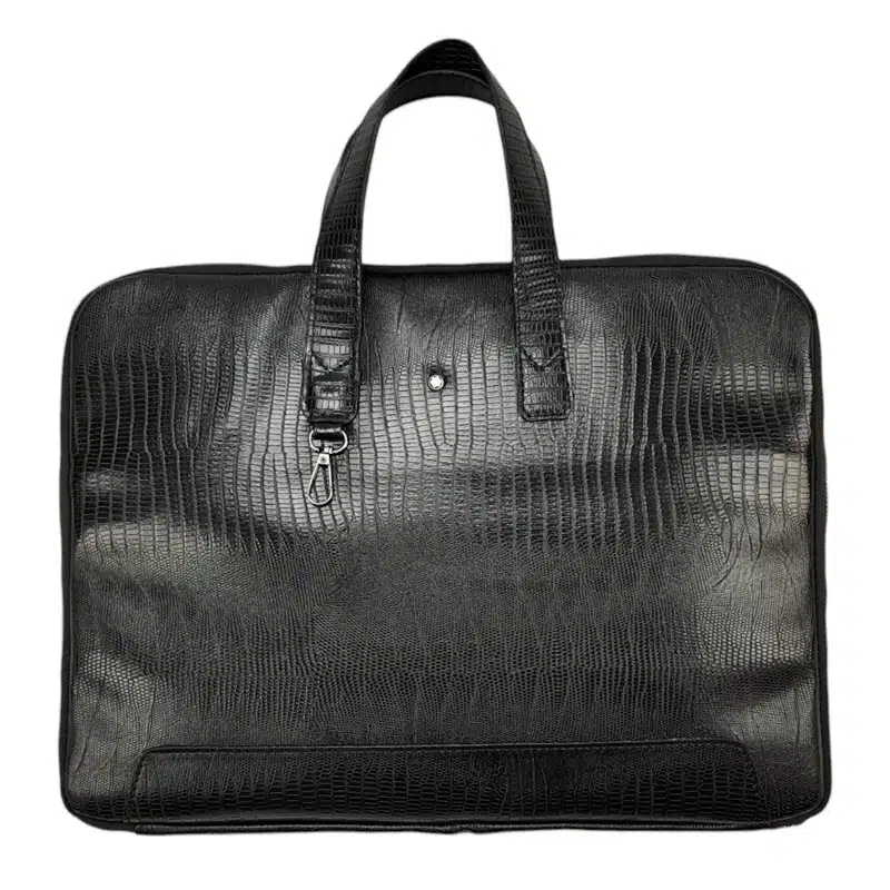 کیف اداری مردانه مونت بلانک کد 2235 با چرم مصنوعی با کیفیت