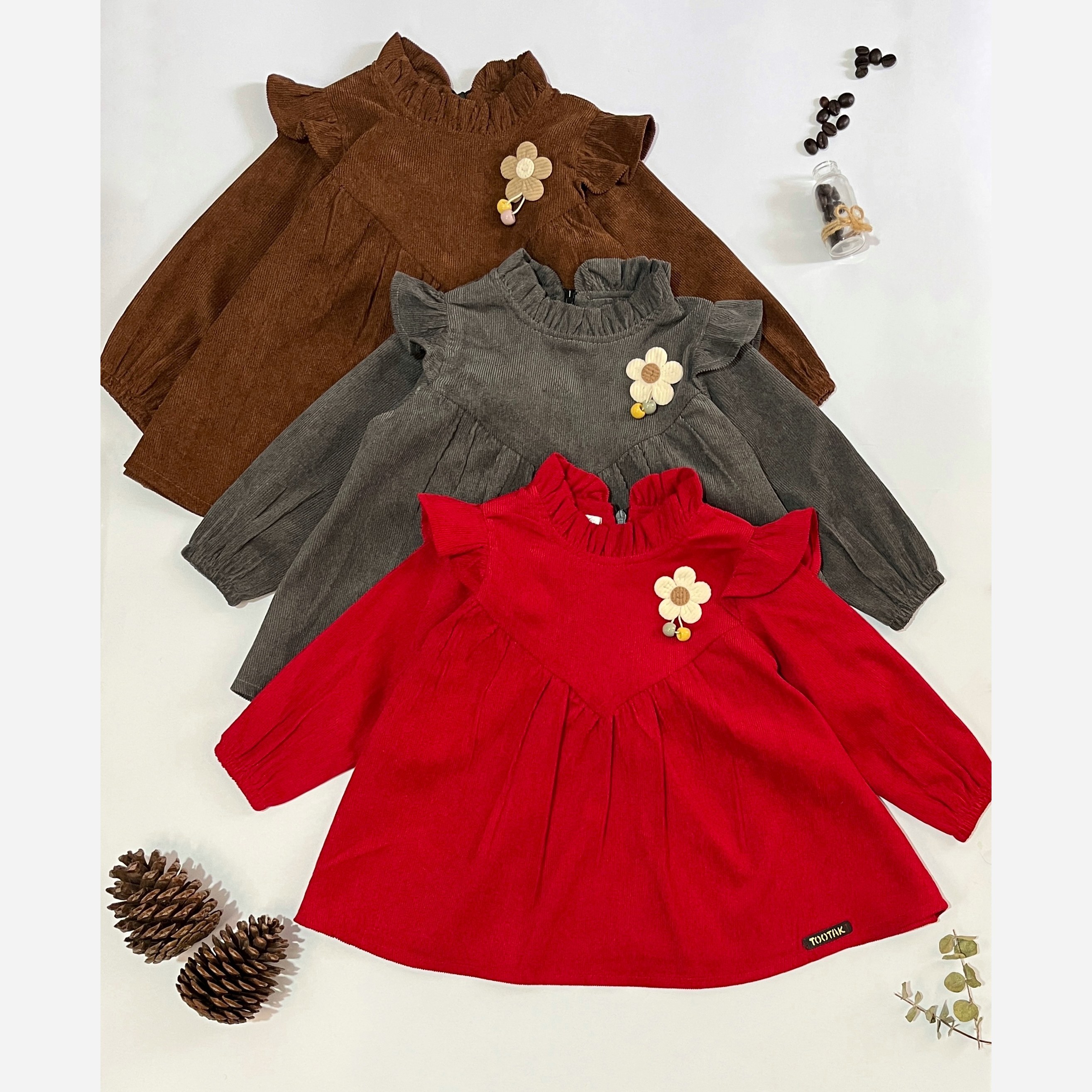 Girls' Dress Model Rasta, Suitable for Autumn with Grade A Fabric