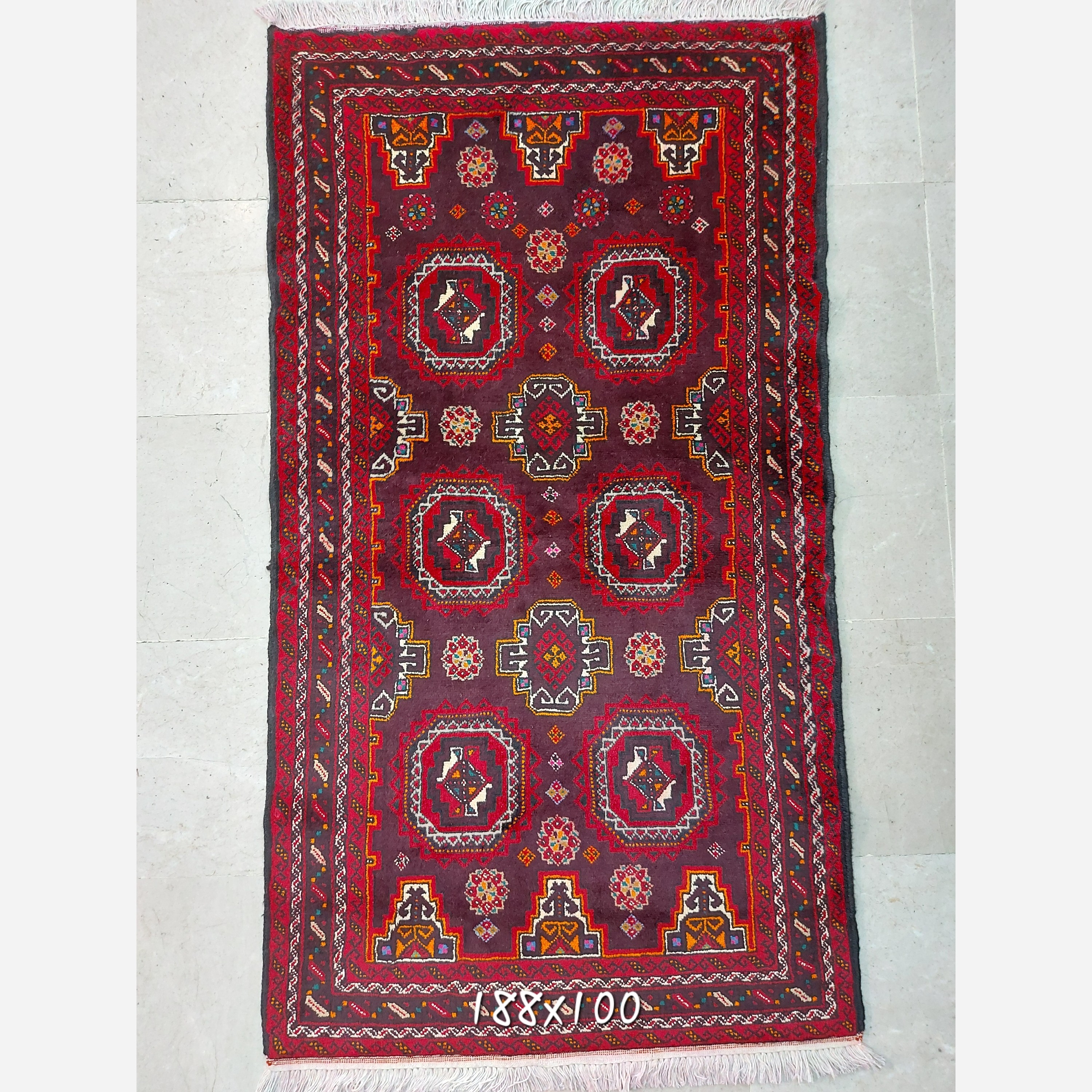 سجادة يدوية بلوشية 200x100 سنتيمتر
