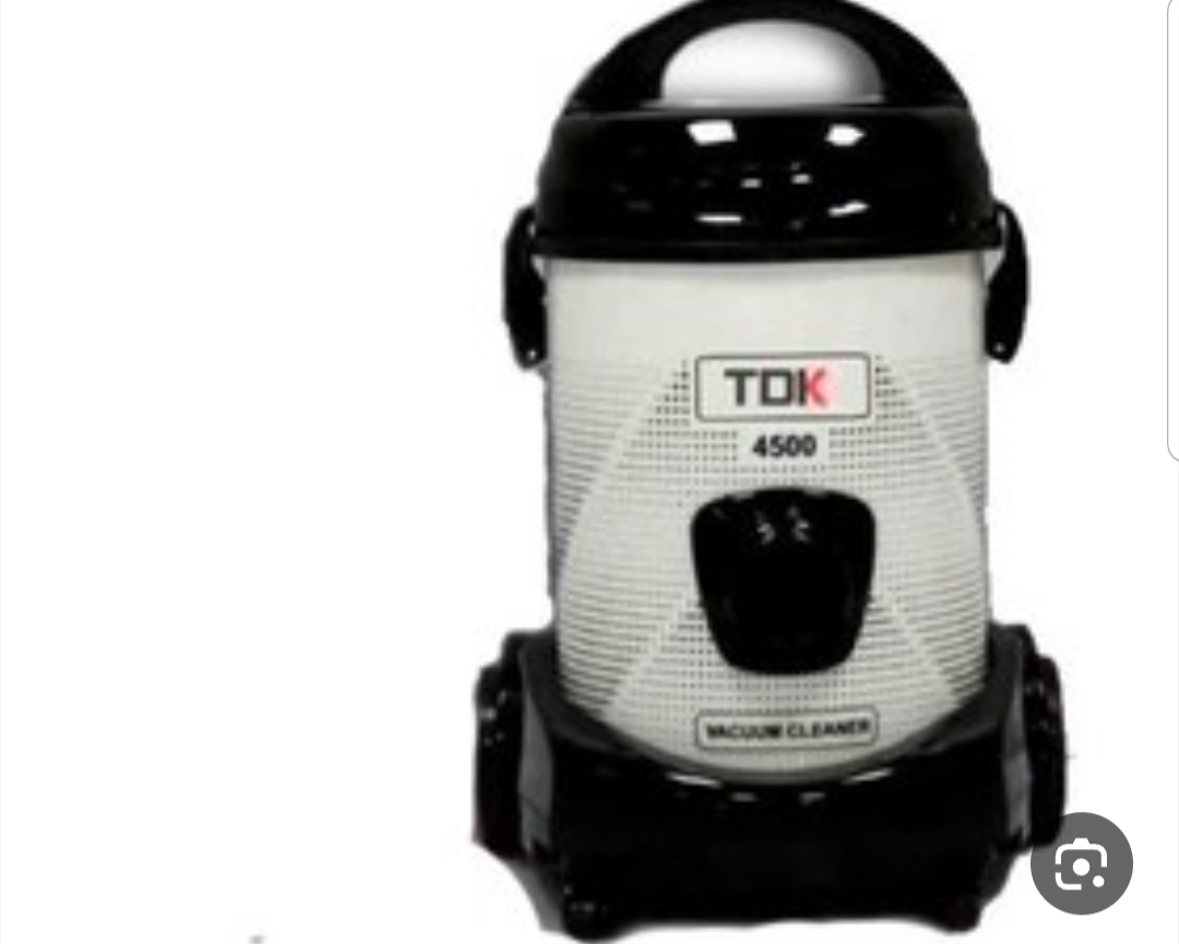 Bucket Vacuum Cleaner with Automatic Cord Rewind and High Suction Power